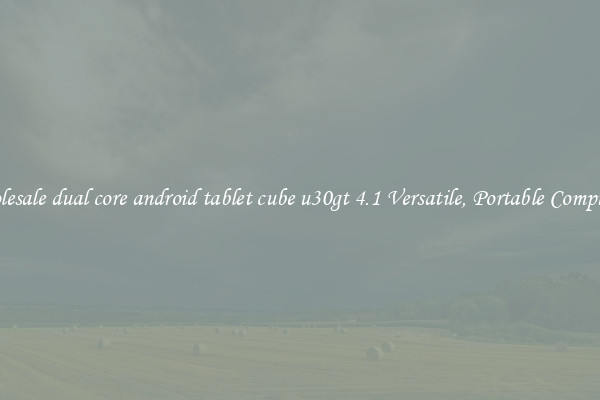 Wholesale dual core android tablet cube u30gt 4.1 Versatile, Portable Computing