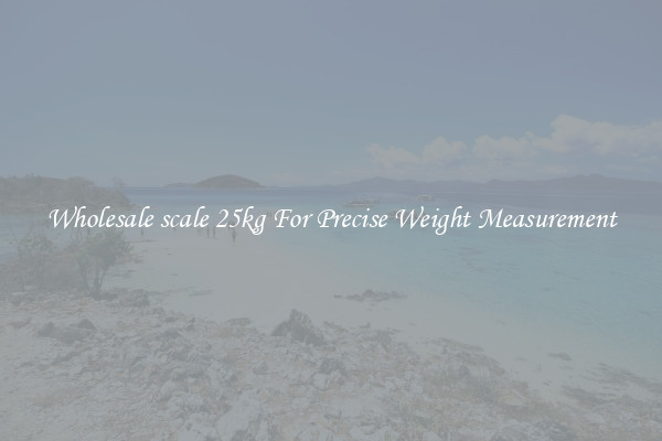 Wholesale scale 25kg For Precise Weight Measurement