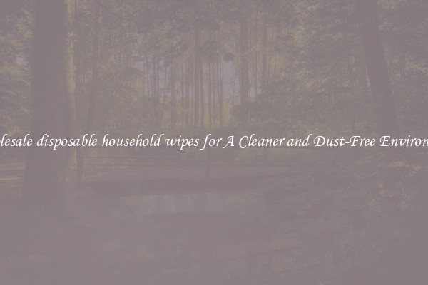 Wholesale disposable household wipes for A Cleaner and Dust-Free Environment