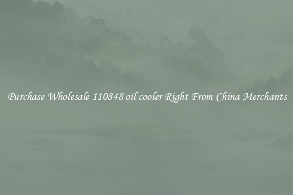 Purchase Wholesale 110848 oil cooler Right From China Merchants